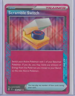Scramble Switch - 186/191 - Pokemon Surging Sparks ACE SPEC Rare NM - Image 1