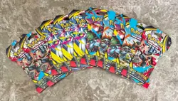 Pokemon TCG (10) Mega Evolutions Sleeved Booster Packs - Lot Of 10 PACKS - Image 1
