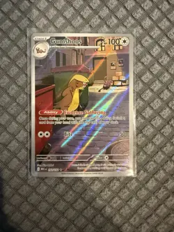 Gumshoos 153/132 Illustration Rare Pokemon Mega Evolution NM MEG EN Pack Fresh - Image 1