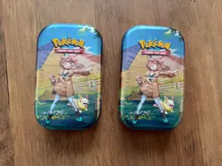 Pokemon Sword & Shield Crown Zenith Mini Tin x 2 - NEW AND SEALED - Image 1
