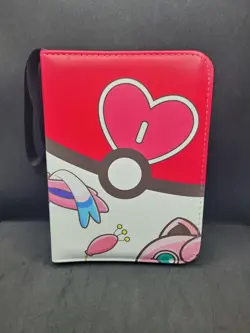 Pokemon TCG Binder FAIRY pokemon cover- 4 Pocket/55 pages- SEE DESCRIPTION - Image 1