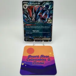 Pokemon TCG N's Zoroark EX 98/159 SV09: Journey Together Holo Double Rare NM - Image 1