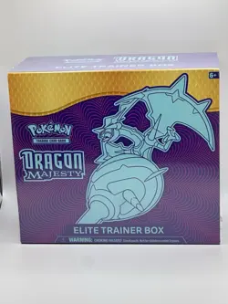 2018 POKEMON TCG SUN & MOON DRAGON MAJESTY ELITE TRAINER BOX ETB SEALED MINT!! - Image 1
