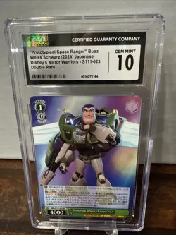 Weiss Schwarz MRp/S111-023 Lightyear Disney Mirrorverse Graded Cgc 10 Card - Image 1