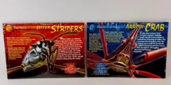 Weird N' Wild Creatures: Monsters of the...Cards Pack of 10 Set of 8 +....(New) - Image 4