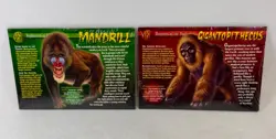 Weird N' Wild Creatures: Monsters of the...Cards Pack of 10 Set of 8 +....(New) - Image 5