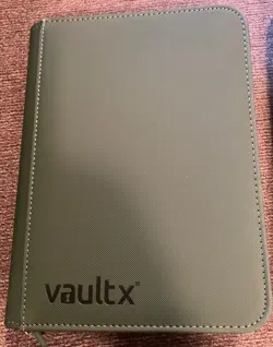 Vaultx Exo-Tec Premium 4 Pocket Side Loading Zip Binder for 160 Cards New - Image 2
