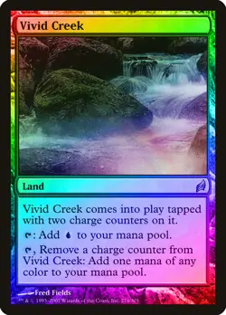 Vivid Creek FOIL Lorwyn NM Land Uncommon MAGIC THE GATHERING MTG CARD ABUGames - Image 1