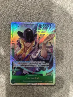 One Piece Cards Game Cavendish EB01-012 SR English PRB-02 Reprint - Image 1