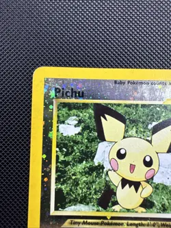 Pichu 35/53 WotC Promo Reverse Holo Pokemon Card LP-/MP+ - Image 2