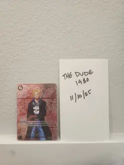 One Piece Card Sabo OP13-120 SEC Red Super Parallel Manga Art Eng - Image 3