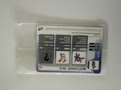 Gentleman Nils Pokemon Battle E-Reader Card 2003 Ruby and Sapphire - Image 3