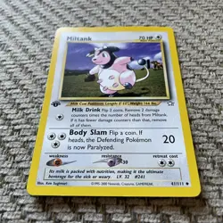 Pokemon 1st Edition Neo Genesis Miltank Uncommon (41/111) - Image 2