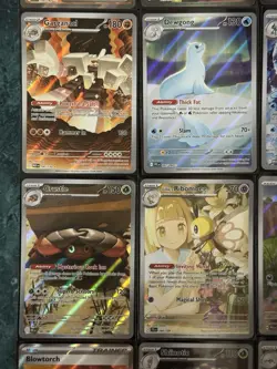 POKEMON MEGA EVOLUTIONS PHANTASMAL FLAMES FULL ART ILLUSTRATION RARE CARD LOT !! - Image 5