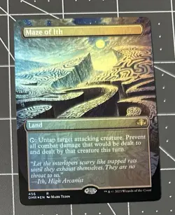 MTG Maze of Ith (Borderless) FOIL Dominaria Remastered - Image 1