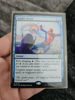 MTG: Marvel's Spider-Man: (0046) Spider-Sense (R) - Rare, Base Card - Image 1