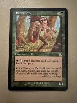MTG - Elvish Piper - Urza's Destiny - LP - Image 1