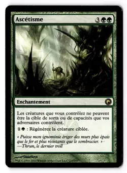 Asceticism (Ascetisme) 110 Scars of Mirrodin Normal HP FRENCH - Image 1