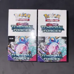 Pokemon TCG: S&V Temporal Forces Half Booster Box X2-36 Packs New Sealed English - Image 1