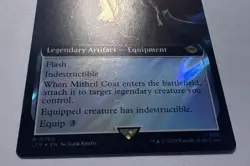 MTG Mithril Coat (Extended Art) - The Lord of the Rings (LTR) NM Surge Foil - Image 2