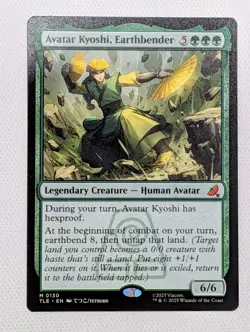 Avatar Kyoshi, Earthbender Avatar: The Last Airbender NM MTG Mythic L. Creature - Image 1