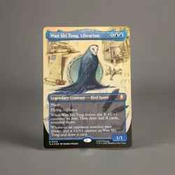 Wan Shi Tong, Librarian Borderless 320 NM MTG Avatar (FOIL) - Image 1