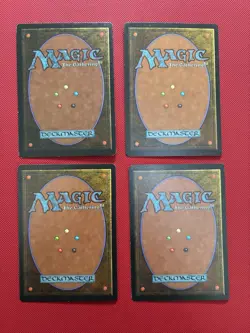Swords To Plowshares Revised Edition Magic The Gathering MTG Play Set x4 - Image 3