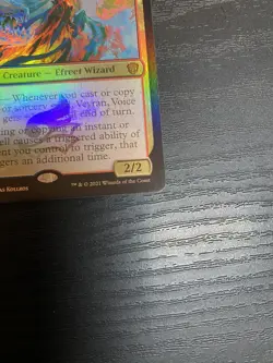 MTG Magic the Gathering Veyran, Voice of Duality (3/465) Commander 2021 LP FOIL - Image 3