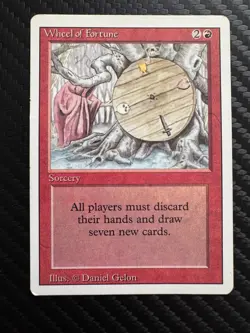 Wheel of Fortune MTG Revised Edition Regular - Image 1