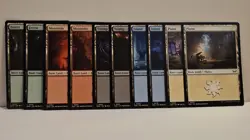 MTG: Duskmourn: House of Horror - Full Set Basic Land - Regular - NM Condition - Image 1