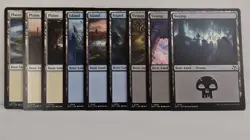 MTG: Aetherdrift - Full Set Basic Land - Regular - NM Condition - Image 1