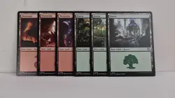 MTG: Aetherdrift - Full Set Basic Land - Regular - NM Condition - Image 2