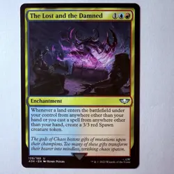Magic The Gathering Mtg The Lost And The Damned Warhammer 40K Ruinous Powers - Image 1