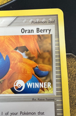 Pokemon Oran Berry 85/109 Oversized JUMBO Winner Promo Card Light Play - Image 4