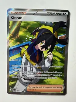 2024 Pokemon KIERAN 206/167 Twilight Masquerade TWM EN Ultra Rare Holo English - Image 1