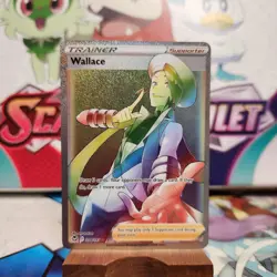 Wallace 208/195 Rainbow - Silver Tempest - Pokemon TCG - SHIPS FAST - Image 1