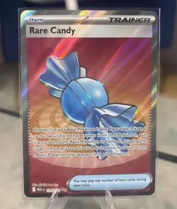 Rare Candy 175/132 Ultra Rare Full Art Pokemon TCG S&V Mega Evolutions - Image 1
