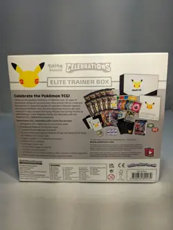 Pokemon TCG Celebrations Elite Trainer Box ETB Factory Sealed READ - Image 2