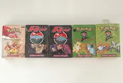 Pokemon Theme Decks Factory Sealed Vintage 1999-2000. Team Rocket and more! - Image 1