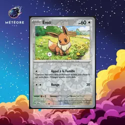 Carte Pokemon Evoli 113/142 Reverse Couronne Stellaire Francais - Image 1