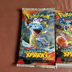 Pokemon TCG | Scarlet & Violet | Surging Sparks Booster Pack x 3 - Image 2