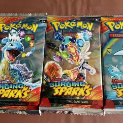 Pokemon TCG | Scarlet & Violet | Surging Sparks Booster Pack x 3 - Image 3