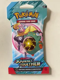 Pokemon TCG Journey Together Sleeved Booster Pack Scarlet & Violet NEW SEALED - Image 1