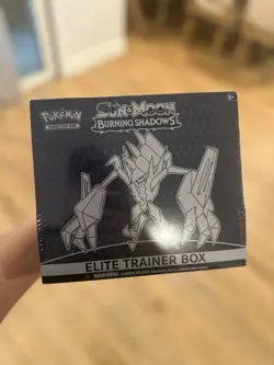 Pokemon TCG Sun & Moon Burning Shadows Elite Trainer Box SEALED - Image 1