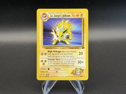 Lt. Surge's Jolteon - 28/132 Gym Challenge - Pokemon TCG - 2000 - Image 1