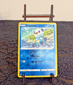 Pokemon TCG Oshawott 033/185 Swsh04: Vivid Voltage Reverse Holo - 2020 - Image 1