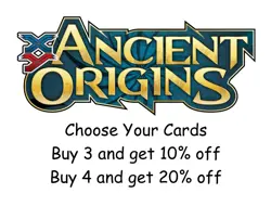 Ancient Origins - Choose Your Cards, Single, Rares, Holos And Reverse Holos - Image 1