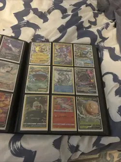 Pokemon Card Binder Collection Multiple Cards Pokemon TCG - Image 3