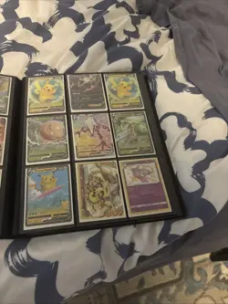 Pokemon Card Binder Collection Multiple Cards Pokemon TCG - Image 5