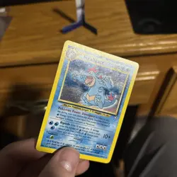 2000 Feraligatr Pokemon Card MP Holo Neo Genesis Set 5/111 WOTC - Image 3